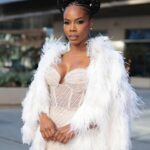 Brandee Evans Instagram – Last night was wonderful! Just wonderful! Thank you @thesherylleeralph @divassimplysinging 🫶🏾

#DivasSimplySinging raises awareness and funds for programs that promote the prevention of HIV/AIDS and other life-threatening health conditions. 

It was wonderful to support such an amazing cause. 

Photographer @kellybalch 
Stylist @ashleyseanthomas Fur @j_mendel Dress @fjollanilaofficial 
Makeup @hotlikefirre 
Hair @marjthestylist 
Skin @the_atlanta_aesthetician 
Nails @angel_nailsla