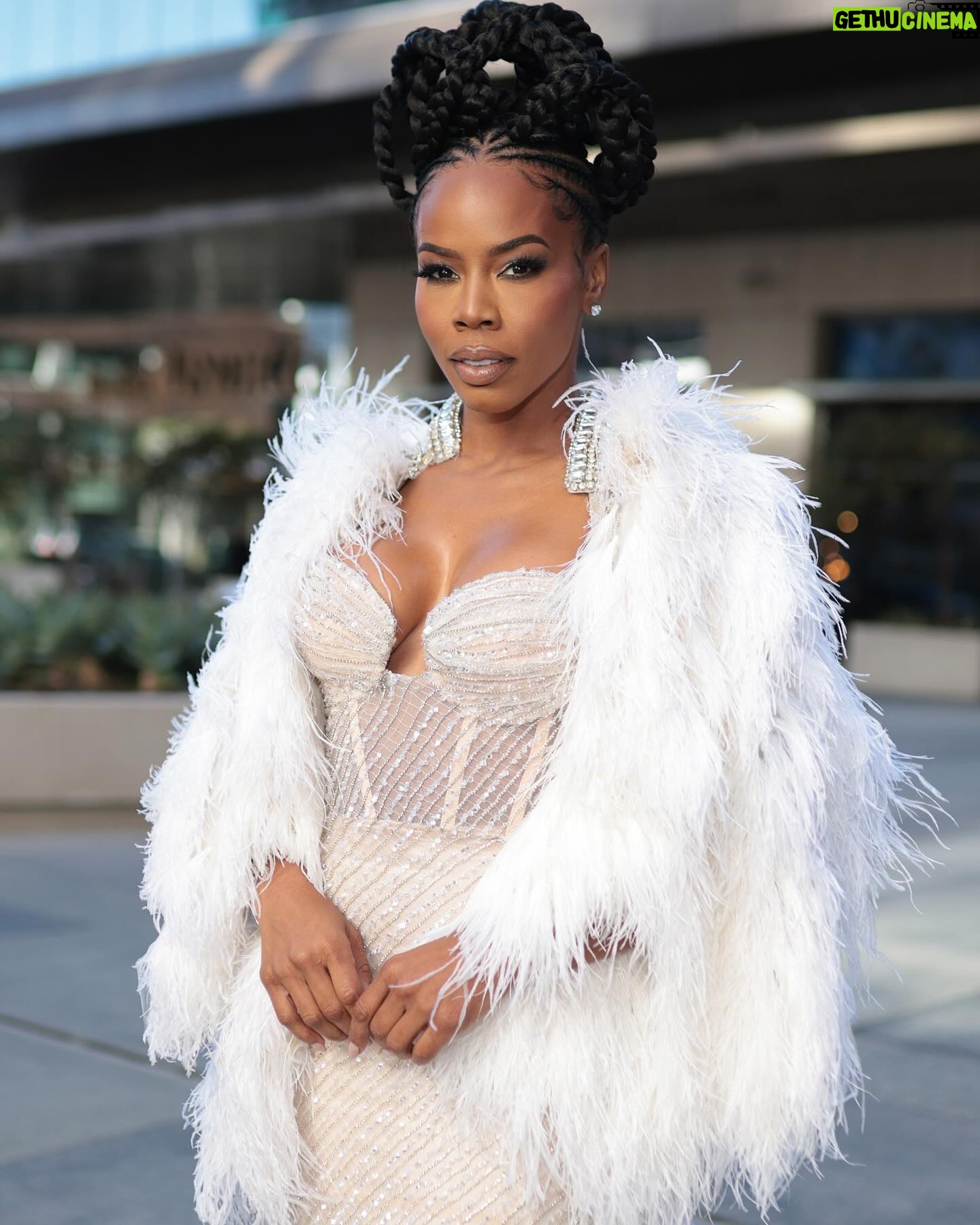 Brandee Evans Instagram - Last night was wonderful! Just wonderful! Thank you @thesherylleeralph @divassimplysinging 🫶🏾 #DivasSimplySinging raises awareness and funds for programs that promote the prevention of HIV/AIDS and other life-threatening health conditions. It was wonderful to support such an amazing cause. Photographer @kellybalch Stylist @ashleyseanthomas Fur @j_mendel Dress @fjollanilaofficial Makeup @hotlikefirre Hair @marjthestylist Skin @the_atlanta_aesthetician Nails @angel_nailsla