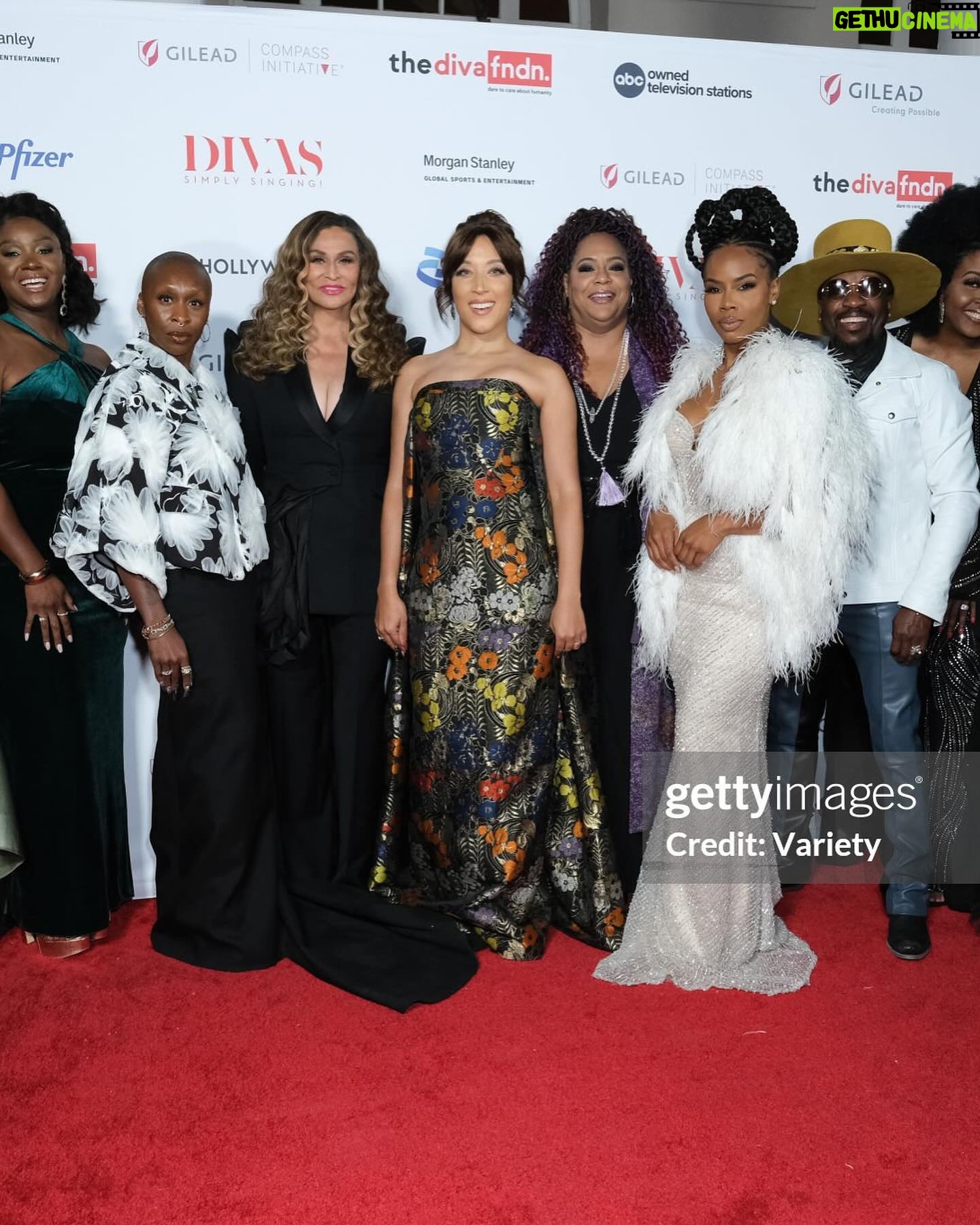 Brandee Evans Instagram - Last night was wonderful! Just wonderful! Thank you @thesherylleeralph @divassimplysinging 🫶🏾 #DivasSimplySinging raises awareness and funds for programs that promote the prevention of HIV/AIDS and other life-threatening health conditions. It was wonderful to support such an amazing cause. Photographer @kellybalch Stylist @ashleyseanthomas Fur @j_mendel Dress @fjollanilaofficial Makeup @hotlikefirre Hair @marjthestylist Skin @the_atlanta_aesthetician Nails @angel_nailsla