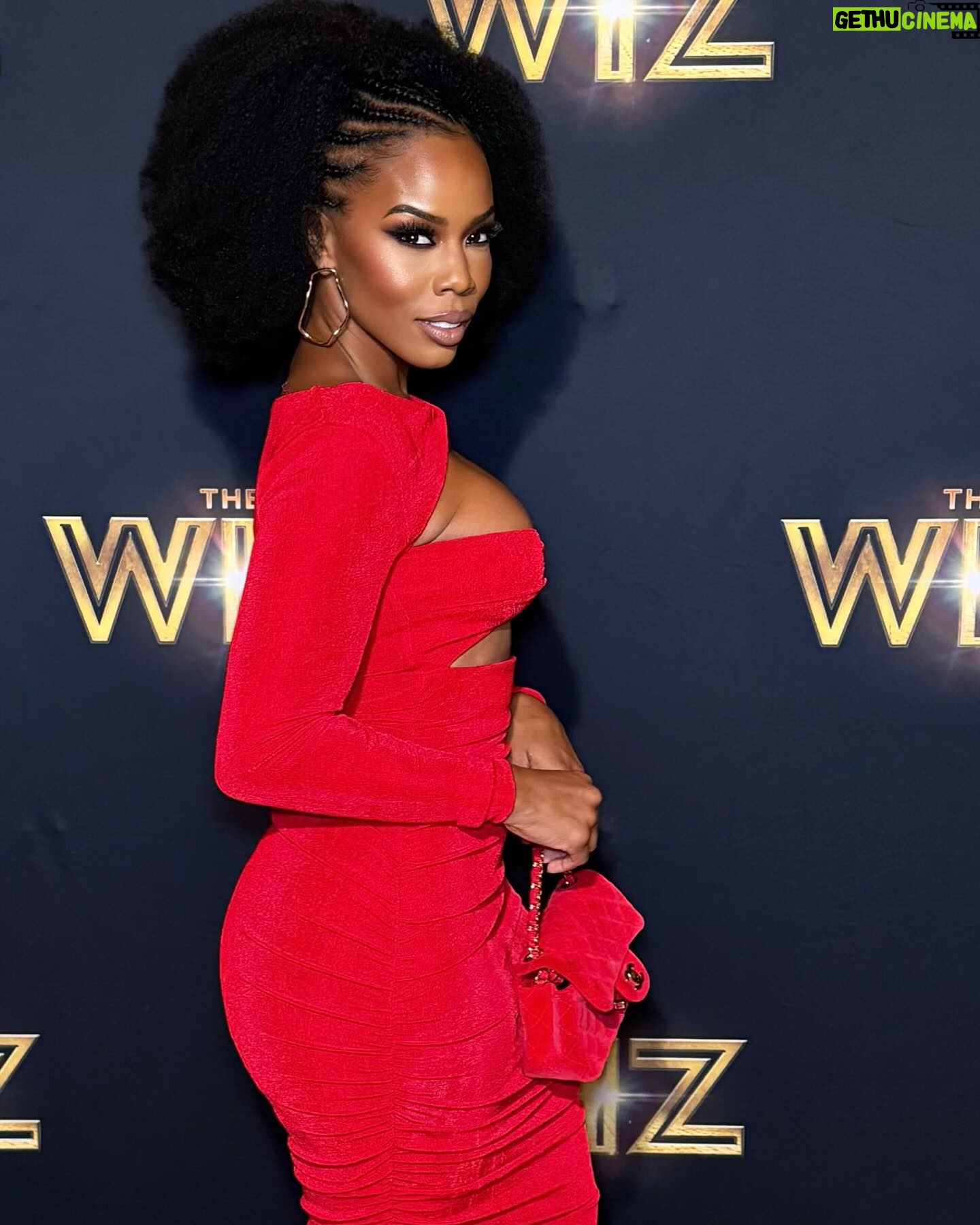 Brandee Evans Instagram - Y’all… if you truly know me, you know I LOVE the wiz. I mean LOVE! Last night was absolutely magical! I am still trying to process the words to explain how EPIC @thewizbway was from EVERY ASPECT! It is a must see! I’ve already set myself up for 3 more shows around the country! It’s that good! Y’all need to Ease on down the road and get some tickets! ♥️ Thank you @kandi @therealbrianmoreland for making this night so special! See y’all in Chicago!!! #TheWiz