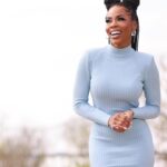 Brandee Evans Instagram – #HOME💙
#Memphis 

Thank you for having me @pauseuofm @uofmemphis 

Photos 📸 @jpfilmz 
Hair @texturesbytiahair 
Makeup @yanneekbrinson_
Dress @retrofete 
Jewelry  @officialladduandco
Shoes @jessicarichofficial
Nails @angel_nailsla