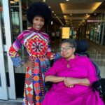 Brandee Evans Instagram - Momma and I are having a fabulous #SundayFunday 😘 Right after church she said she wanted to go shopping. 🫶🏾 I have a surprise for her after the mall though. Let’s hit these streets momma! Thank you @smstransportation for driving us safely around for girl’s day! #MultipleSclerosis #Alzheimers #CaregiverStrong #Caregiver
