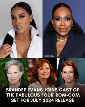 Brandee Evans Instagram - 😘See y’all in theaters July 26th 

‘The Fabulous Four’ set to be released in theaters by Bleecker Street this summer has added Brandee Evans to the cast.⁠
⁠
She will star as Emmy winner Sheryl Lee Ralph’s daughter in the film which also stars two-time Academy Award nominee Bette Midler, Academy Award winner Susan Sarandon, two-time Emmy winner Megan Mullally⁠
⁠
(Via @wilsonmoralesfilm)⁠
⁠