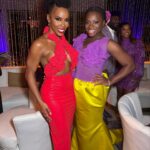 Brandee Evans Instagram - Flashback Friday to “The Color Purple” Premiere on Wednesday. I needed 2 days to process how amazing everything was. WHAT A MOVIE… WHAT A NIGHT!!! @tasiasword & @daniebb3 I’m so thankful to you both for the invite. 🥹🙏🏾 @joeyharrisinc thanks for being my date. We have memories for life after this one! lol Y’all this movie is a MUST SEE! Congratulations @blitzambassador! You did it!!! Congratulations to everyone involved in this amazing hit! 🫶🏾💜 📸Photographer @sonejr Fashion stylist: @mickeyboooom Makeup @hotlikefirre Hair @stylesbydavonte Tailoring @studiounbiased Dress: @albinadyla Shoes: @nalebe_official Earrings: @nadrijewelry Skin @the_atlanta_aesthetician #TheColorPurple #FlashbackFriday