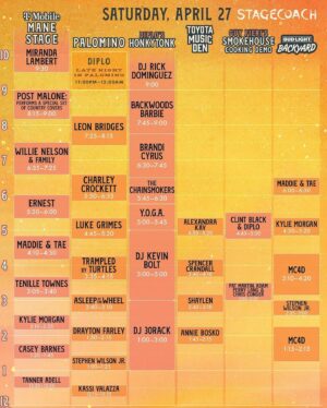 Brandi Cyrus Instagram - IT’S STAGECOACH WEEKEND!! See you Saturday at the Honkeytonk - I play at 6:30pm 🤠🌵🪩✨