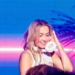 Brandi Cyrus Instagram - My first Vegas show of the year is this Monday night and I can’t wait to party with y’all at @xslasvegas! Stoked to spin this remix in the club 💐🐴🪩🤠 🎥 @maggie.claire
