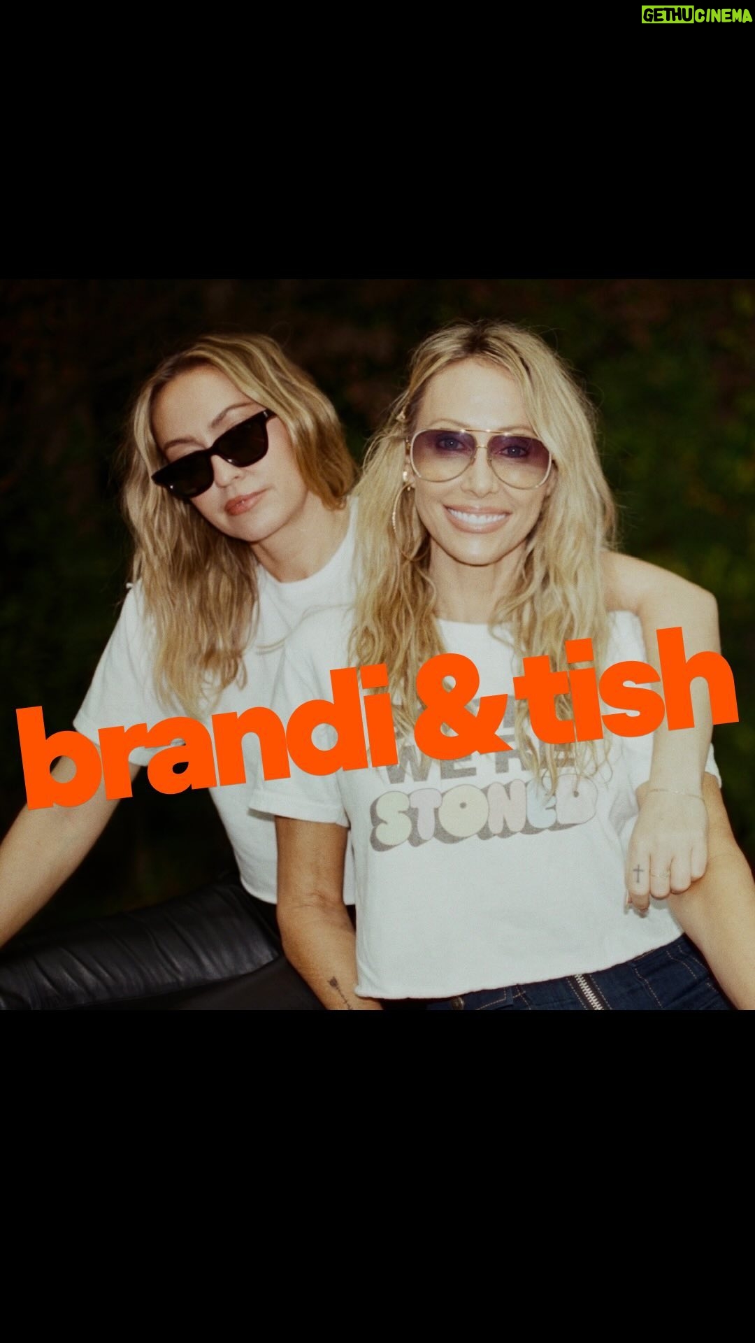 Brandi Cyrus Instagram - Daddy Gang, Tish and Brandi Cyrus are here and the tea is piping hot! We talk all about the Hannah Montana era (including when Brandi and Miley used to sneak out to see The Jonas Brothers), their family’s fame, and Tish’s recent divorce. This episode is one of my personal favorites... you don’t want to miss it. Tune in, Wednesday wherever you get your podcasts ❤️