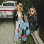 Brandi Cyrus Instagram - Honk if you see us in Topanga Canyon 😎