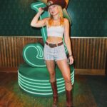 Brandi Cyrus Instagram - STAGECOACH! That was a weekend I’ll never forget. Big love to @diplo for having me spin at the Honkytonk, @dashamusic for coming out to dance with me, and everybody that showed up to party. Especially at the Jameson tent — y’all lit that place up!! ❤️‍🔥❤️‍🔥