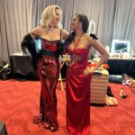 Brandi Runnels Instagram - How lovely is Mira Sorvino? ❤️💃🏽 @goredforwomen #wearredday