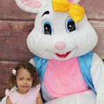 Brandi Runnels Instagram - The Easter Bunny came to @nakedmindga studio today to meet and greet with kiddos 🐰we had the best time! (Get ready for lots of Easter pics of me and Libby cause we are the holiday picture types) 🐣