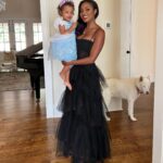 Brandi Runnels Instagram - My daughter says "mommy's got a dress like Cinderellas" then she disappears to her room and comes back with a look that says "you tried, but THIS is Cinderella" 😂