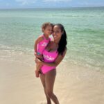 Brandi Runnels Instagram - Barbie and Skipper on the beach 🏝️