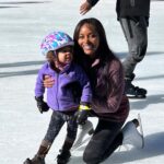 Brandi Runnels Instagram - Our original NYE travel plans were dashed, but boy did we make the most of it! A big first day on the ice for this girl and she asked to take lessons which made my heart soar🥺❤️ lots of Skating, Yoga and Pilates on the docket for 2024 🥳 Happy New Year everyone!!! 🎆