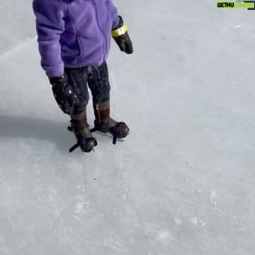Brandi Runnels Instagram - Our original NYE travel plans were dashed, but boy did we make the most of it! A big first day on the ice for this girl and she asked to take lessons which made my heart soar🥺❤️ lots of Skating, Yoga and Pilates on the docket for 2024 🥳 Happy New Year everyone!!! 🎆