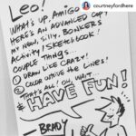 Brandon Routh Instagram – Love this & the art inspiration it’s creating! Thanks @bradysmithhere!

Posted @withregram • 

@courtneyfordhere Thank you to my fantastically creative friend @bradysmithhere for gifting Leo with an advanced copy of  Random Acts of Drawness! The Super-Awesome Activity Sketchbook ✏️ 🎨 It’s perfect and weird and he absolutely loves it :) 
(the prompt on pg. 17 was: draw an octopus having tea with the Queen😂 👑 ☕️ 🐙 )
