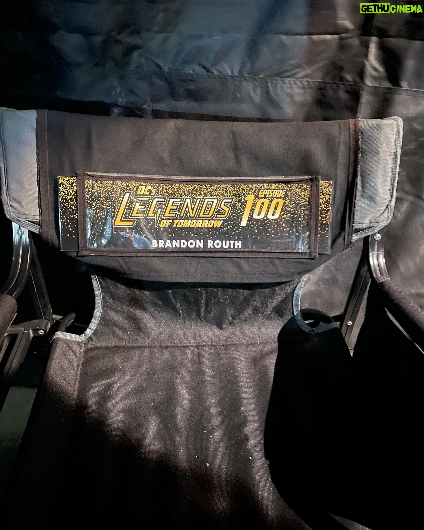 Brandon Routh - 104.8K Likes - It’s almost #Halloween!
Also, it’s almost time for the #LegendsOfTomorrow100thEpisode
—Tomorrow night @thecw—
Congratulations to all involved!
Happy to come back one last time to help celebrate!