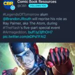 Brandon Routh Instagram - Very excited to have #RayPalmer & #TheATOM return to #TheFlash! Grateful to the @cwtheflash family for having me take part once again! ❤️🙏🏼😄 And you can expect some new & epic ⚡️& ⚛️ action!