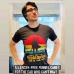 Brandon Routh Instagram - #ThisIsTheWay...to #FathersDay... 👏🏻 to @courtneyfordhere & Leo for the epic shirt! 😄❤️ And @courtneyfordhere again, for the #GlutenFreeFunnelCakes!!! The (baking) force is strong with this one! #Dadalorian #HappyFathersDay