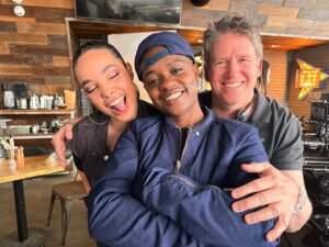 Bre-Z Instagram - All American season finale directed by the incredible @588dmac I don’t have enough words to express my love for this guy! Thank you so much for rocking with us since day one..we love you! To the cast and crew I love you all..see you S6