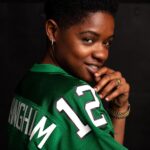 Bre-Z Instagram - HOMETEAM. 🦅 - Such an honor to be photographed by @jonathanmannion and to be chosen to represent the city that birthed me @philadelphiaeagles Thank you 🫶🏾 - @mitchellandness X @nfl - S/O @rcunninghamng the legend.