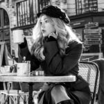 Brec Bassinger Instagram - In 2023, I learned that coffee taste better in Paris 🖤 Xo.