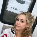 Brec Bassinger Instagram - Stargirl is suited up again. 💛⭐️ (Thanks Titans for letting me crash) Xo.
