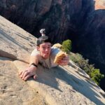 Brec Bassinger Instagram - No sandwiches were harmed in the hiking of Angel’s Landing Xo. Okay