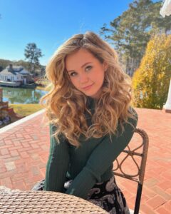 Brec Bassinger Instagram - A rogue hair can feel like a bug - trust me. Filming on location yesterday 😎 Xo.