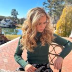 Brec Bassinger Instagram - A rogue hair can feel like a bug - trust me. Filming on location yesterday 😎 Xo.