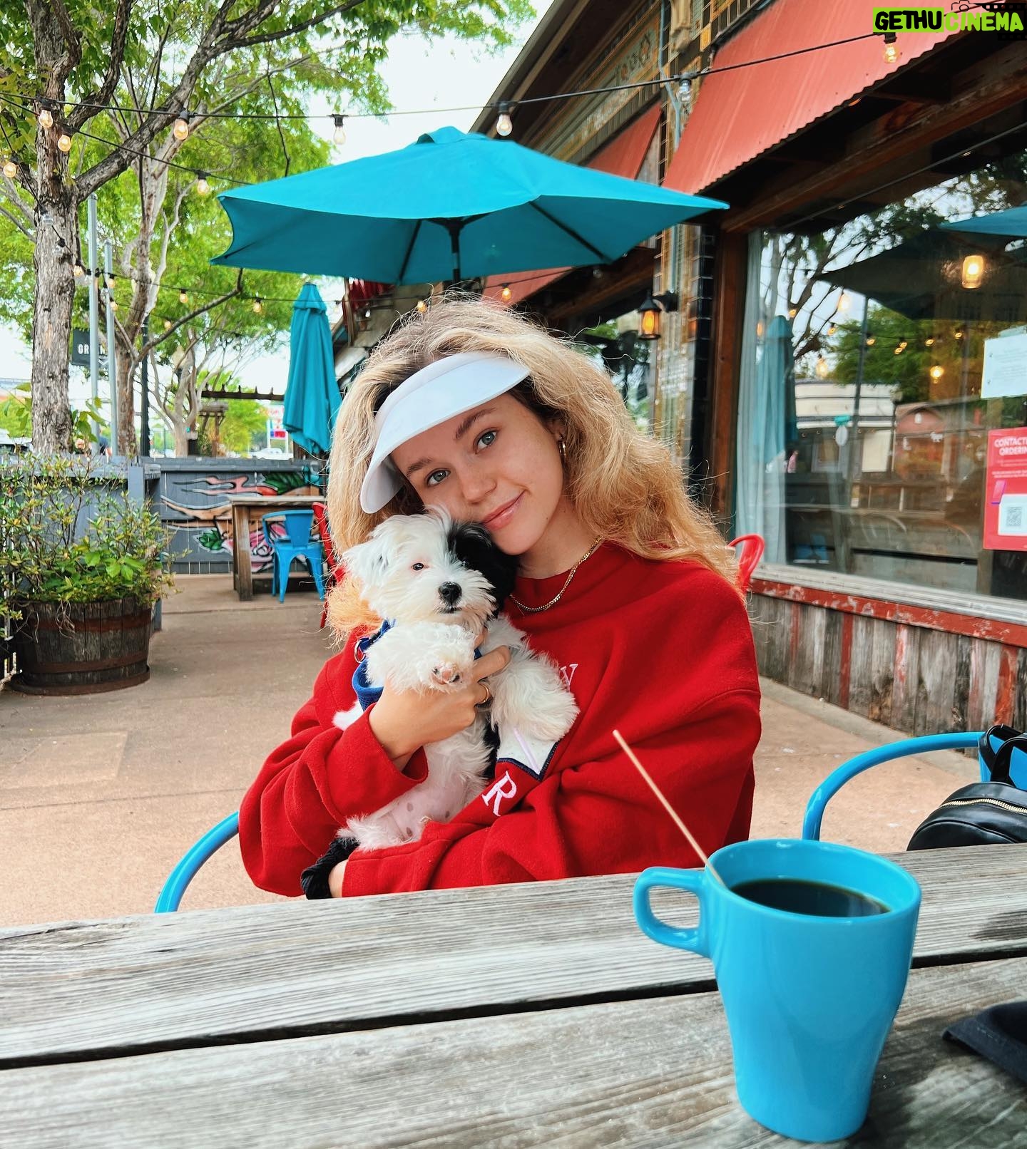 Brec Bassinger Instagram - It’s official. I’m a dog mom. 🐾🖤 Xo.