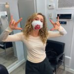 Brec Bassinger Instagram - We got creative on set this year… we also blew up a cafeteria. So proud of the episode tonight and most importantly our stunt team that made it possible 💛 Xo.