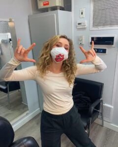 Brec Bassinger Instagram - We got creative on set this year… we also blew up a cafeteria. So proud of the episode tonight and most importantly our stunt team that made it possible 💛 Xo.
