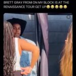 Brett Gray Instagram - I’m just recovering to be honest…. @beyonce 🫶🏾