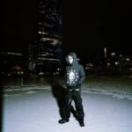 Brett Gray Instagram - STARBORN HOODIES (low in stock) AVAILABLE NOW brettgraymerch.com Creative Consultant / Designer: Jacob Ayers; @jsevena Styled by: @brettgray Photography: Sunny Payton; @sun_vzn Wearing: @brettgraymerch Starborn Hoodie in Blackout colorway, @badson jacket and denim, @bbsimon_officialpage belt, and Bottega “Puddle” Boots
