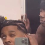 Brett Gray Instagram - First time getting my hair braided. Do this mean I’m tenderheaded?