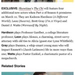 Brett Gray Instagram - Back on y’all screens May 10th 😈 @shothechi 🙏🏾 @lenawaithe