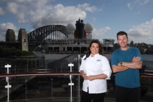 Brett Lee Instagram - Very excited to announce that I will be setting sail on the beautiful Queen Elizabeth for a 7 night Voyage of Sporting Greats. 

Please join me and other sporting personalities for an experience of a lifetime. 

We will be sailing from Sydney, visiting Tasmania and Melbourne in February 2024.

Link in my bio for more information. 

@karen_martini will be headlining The Great Australian Culinary Voyage in January 2024.

@cunardline #sportingvoyage