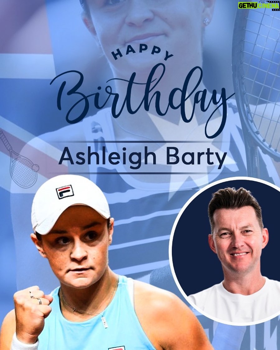 Brett Lee Instagram - A belated happy birthday to @ashbarty Check out my YouTube tribute on Brett Lee Tv