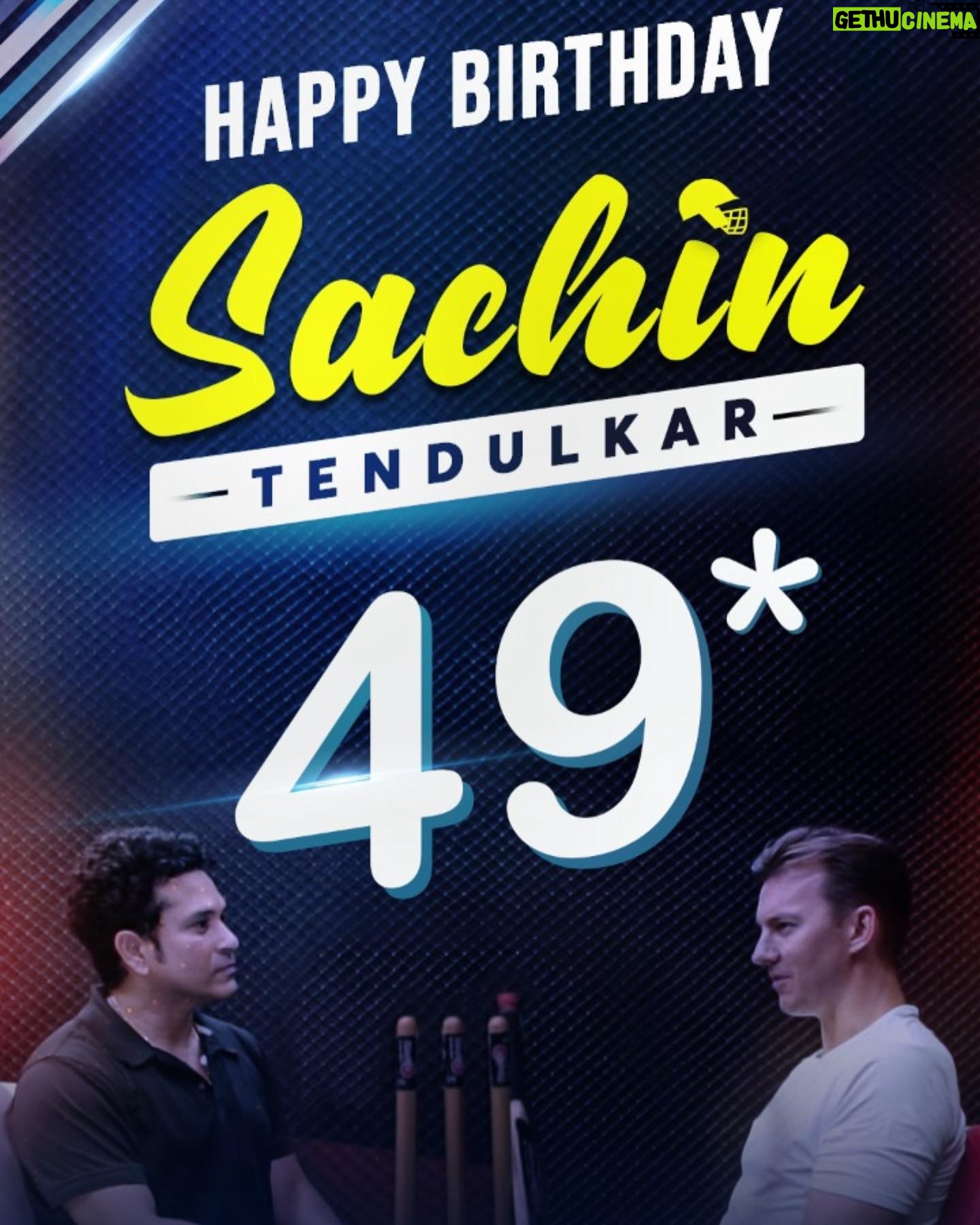 Brett Lee - 19.6K Likes - Check out my birthday dedication to the one and only @sachintendulkar
Happy birthday mate !
Click on my link in the bio to watch the video on Brett Lee TV