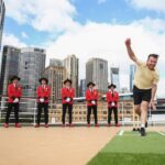 Brett Lee Instagram - Very excited to announce that I will be setting sail on the beautiful Queen Elizabeth for a 7 night Voyage of Sporting Greats. Please join me and other sporting personalities for an experience of a lifetime. We will be sailing from Sydney, visiting Tasmania and Melbourne in February 2024. Link in my bio for more information. @karen_martini will be headlining The Great Australian Culinary Voyage in January 2024. @cunardline #sportingvoyage