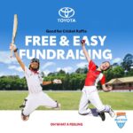 Brett Lee Instagram – The Toyota Good for Cricket Raffle has ONE week to go! Over $670k has been raised by 750 cricket clubs around Australia this year alone. Sign your club up or continue raising before it closes next Mon 21st Feb. Link in bio