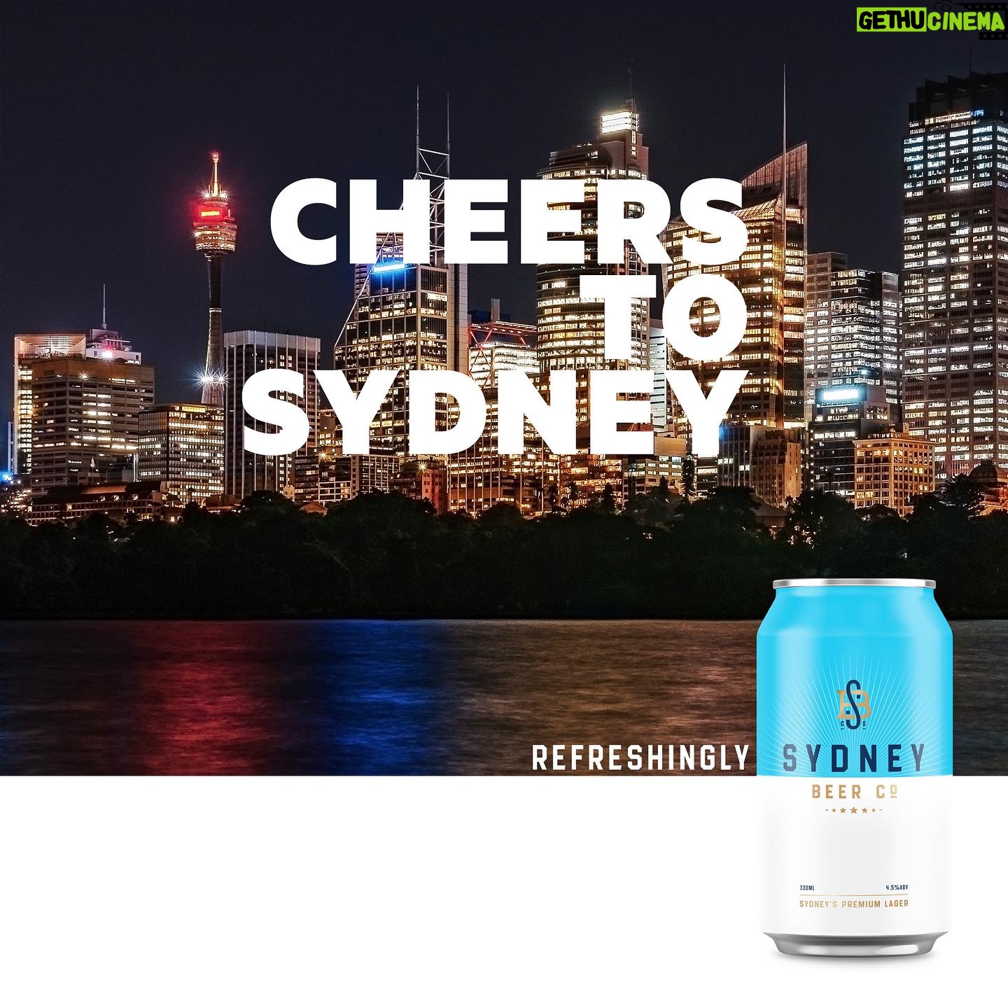 Brett Lee Instagram - Let’s toast our superb city with our superb lager. #sydneybeerco #sydney