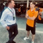 Brett Lee Instagram - Top bloke @oscarpiastri Good luck mate. Nice to meet someone twice as quick as me 😂 🏎️🏎️🏎️ 3️⃣2️⃣0️⃣kmph 🇯🇵