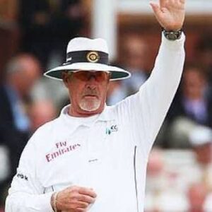 Brett Lee Instagram - Very sad news overnight with the passing of Rudi Koertzen. My thoughts and prayers are with his family. A gentleman on and off the field. Definitely my favourite Umpire to play under 👆🏻