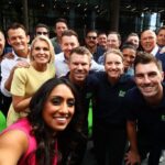Brett Lee Instagram – Great to be back Downunder. Super Fox launched at Paramatta Sydney with a great team. 

PS – the youngsters were at the back while the wisest posed in the front 😜