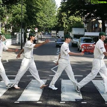 Brett Lee Instagram - Bucket list moment ✅ last night….. @paulmccartney was incredible. The perfect place to watch him perform @allianzstadium Meanwhile a throw back to 2005 when I was doing my best to impersonate a Beatle on Abbey Road 😂