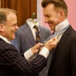 Brett Lee Instagram – Thirty years ago, a journey began with Richard Bowman offering me my first job in menswear. A move that set the stage for an enduring partnership in the dynamic world of fashion. Today, three decades later, we stand together, still passionate and dedicated to the craft that brought us together initially.
I am thrilled to unveil our latest endeavour. The collaborative venture of Richard Bowman & Co. This new chapter symbolizes the culmination of years of hard work, creativity, and shared vision. Our joint efforts have led us to establish a magnificent showroom at 350 George Street in Sydney, where innovation meets tradition, and style blends seamlessly with sophistication.
I invite you all to join us on this exciting new path, to witness firsthand the fusion of our expertise and unwavering commitment to excellence. Together, let us continue shaping the future of the fashion industry, one stitch at a time. @richardbowman_menswear 
@richardbowmanandco 
www.richardbowman.com.au
