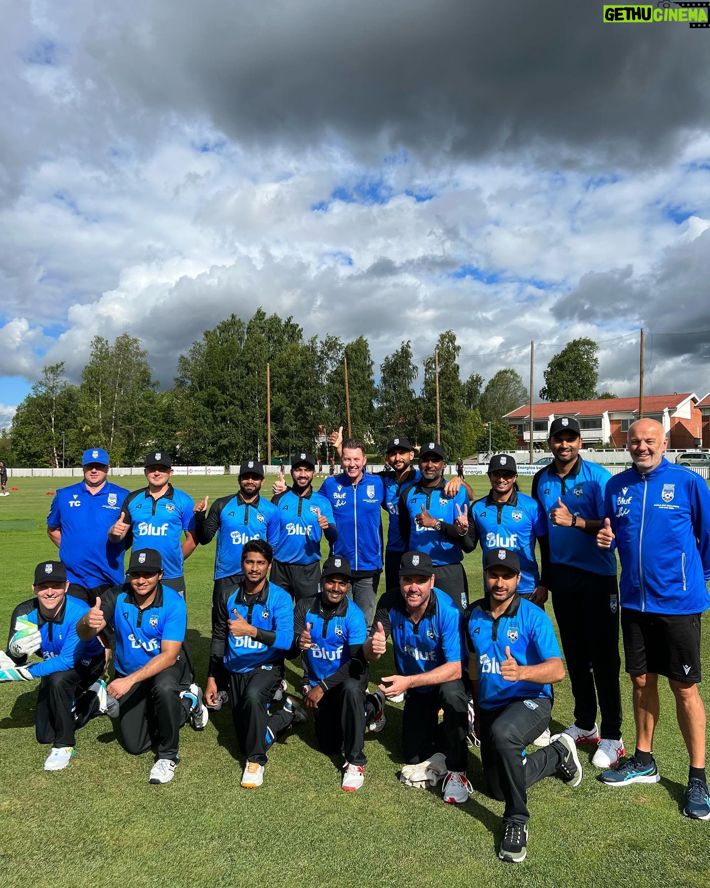 Brett Lee Instagram - Amazing few days in Finland and Estonia with my Yolo family! Proud to be a partner of this organisation. Lots of exciting plans for the future. Thank You!!! @yologrouplife @sportsbet.io @sportsbet.io_india