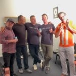 Brett Lee Instagram – We are on in a few mins @paddorsl ! Pop down and check us out. We are in for a great night @sixnoutofficial 
@stevebalbi @sydneybeerco @imatlunchwithlee @richardcheequee @buzzard08 @gavrobbo375